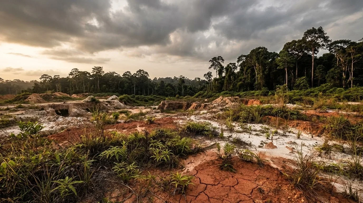 Kalimantan Barat landscape rehabilitation site